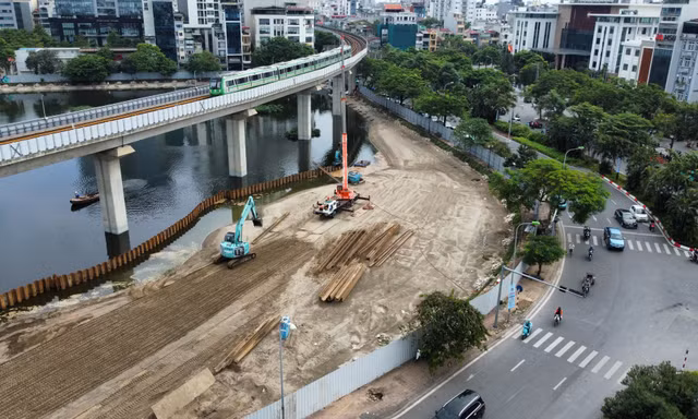 Quận Đống Đa báo cáo gì về thông tin lấp 6.500m2 hồ Hoàng Cầu?