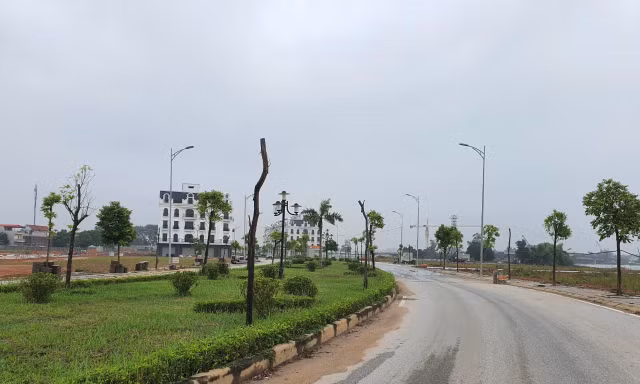 Khu đô thị sinh thái Bắc Đầm Vạc của Công ty CP Sông Hồng Hoàng Gia. Ảnh: Trần Hoàng