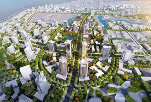 Quy hoạch khu đô thị Láng hòa lạc được công khai. Ảnh minh họa