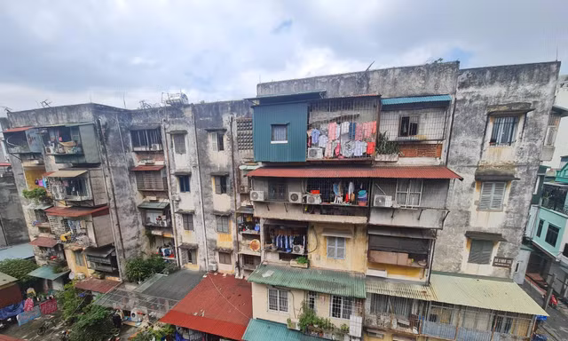 Khu tập thể Rau quả nông sản tại 135 Nguyễn Văn Cừ