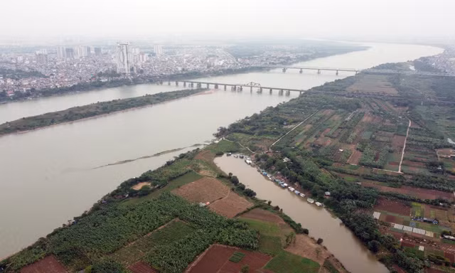 Hà Nội có phường đặc biệt ngoài đê thuộc địa bàn 5 quận