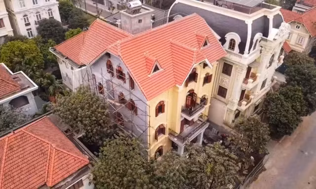 Biệt thự tai tiếng tại phường Yên Hòa, quận Cầu Giấy