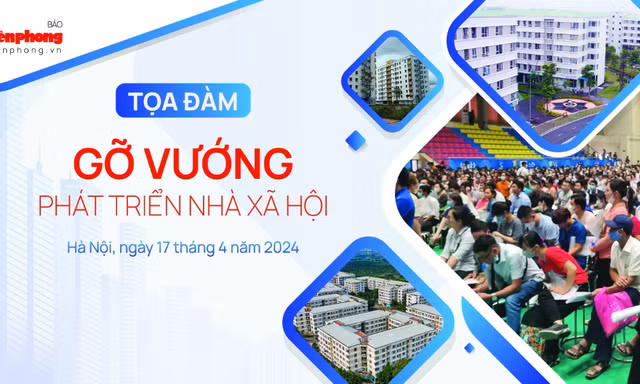 Báo Tiền Phong tổ chức tọa đàm 'Gỡ vướng phát triển nhà xã hội'
