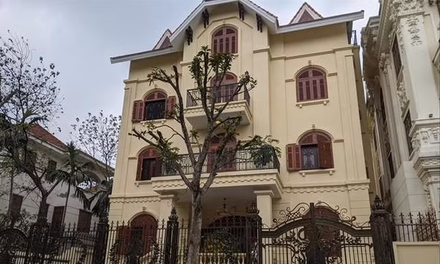 Biệt thự sai phạm tại phường Yên Hòa, quận Cầu Giấy