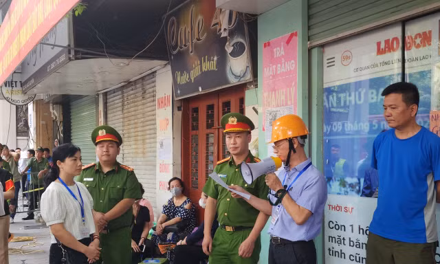 Cưỡng chế khu 'đất vàng' quận Hoàn Kiếm để xây trường học