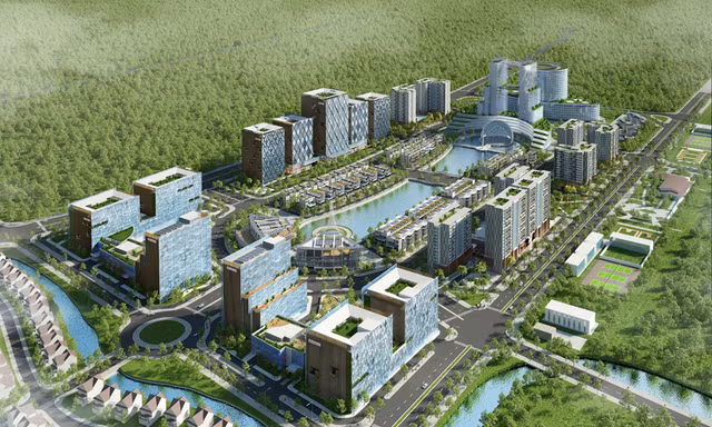 Dự án Khu đô thị Công viên công nghệ phần mềm Hà Nội được bổ sung quy hoạch biệt thự