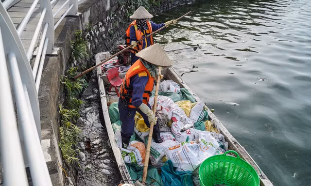 Đề xuất 'đánh tỉa' cá nguy hại để bảo vệ môi trường hồ Tây