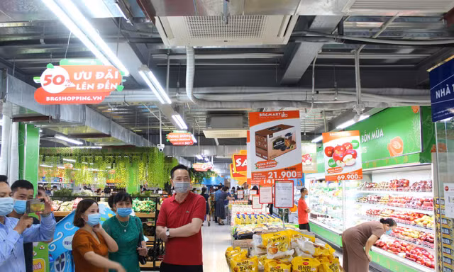 Một siêu thị ở Hà Nội