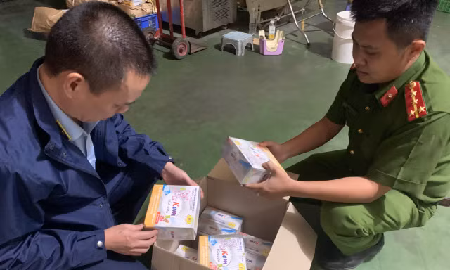 Phát hiện gần 10 tấn nguyên liệu làm kem quá hạn sử dụng 