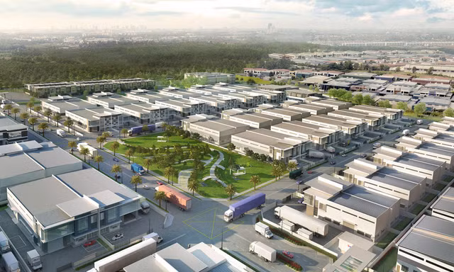 Khu công nghiệp Chấn Hưng. Ảnh: FLC Group
