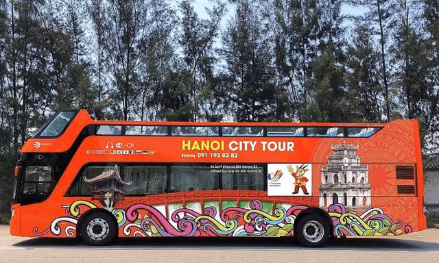 Đại biểu SEA Games 31 được miễn phí trải nghiệm xe buýt 2 tầng du lịch
