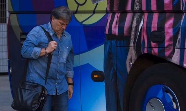 HLV Martino đã nói lời tạ từ Barca.