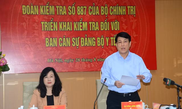 Bộ Chính trị triển khai kiểm tra công tác cán bộ tại Ban cán sự Đảng Bộ Y tế