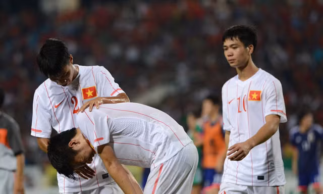 Nước mắt U19 Việt Nam