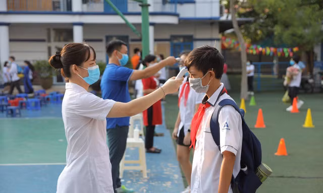 Tỷ lệ mắc COVID-19 trong trường học rất thấp