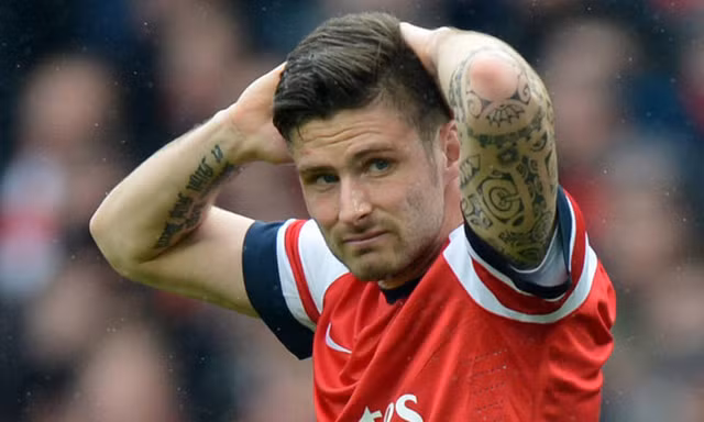 Atletico Madrid chi 18 triệu euro vì Giroud.