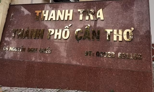 Vì sao Chánh Thanh tra TP Cần Thơ bị kỷ luật? 