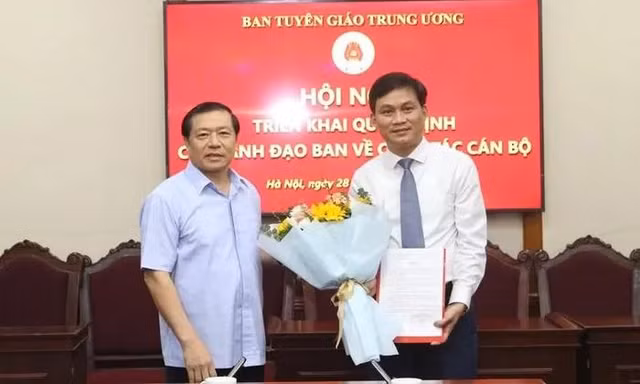 Bản tin 8H: Ban Tuyên giáo Trung ương công bố quyết định về công tác cán bộ