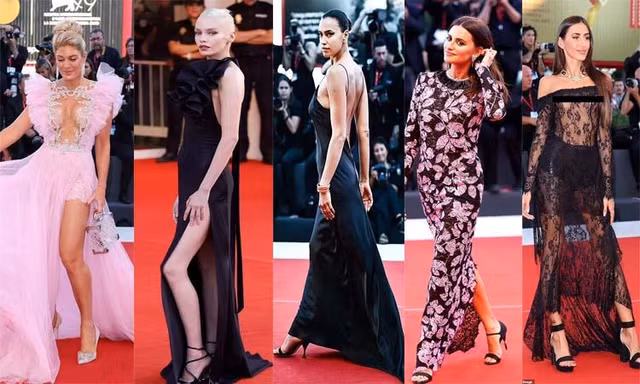 Irina Shayk khoe lưng trần gợi cảm, nữ doanh nhân lộ vòng một như biến dạng