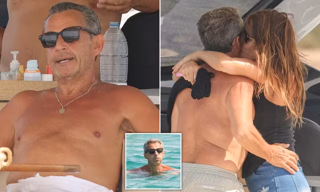 Cựu đệ nhất phu nhân Pháp trẻ trung tuổi 55, ôm hôn chồng tình tứ trên du thuyền