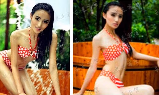 Dân mạng ‘đào' lại loạt ảnh bikini năm 19 tuổi của bà xã Lý Á Bằng