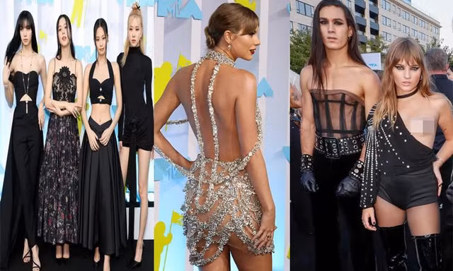 Nữ rocker để lộ một bên ngực trần tại MTV Video Music Awards 2022