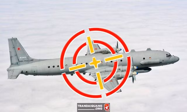 Video đồ họa về quá trình máy bay Il-20 của Nga bị bắn hạ