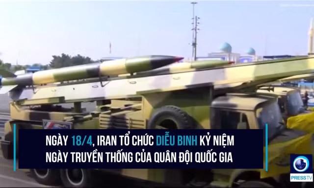 Quân đội Iran trình diễn các hệ thống phòng không mới
