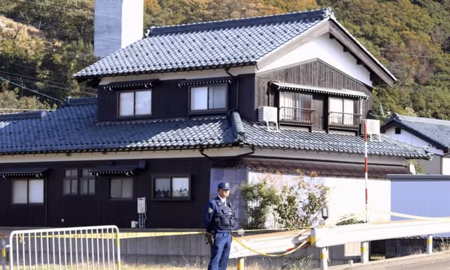 Căn hộ của gia đình bà Masako Kishimoto. Ảnh: Kyodo News