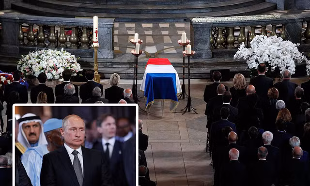 Ông Putin, ông Clinton đến Pháp viếng cố Tổng thống Jacques Chirac