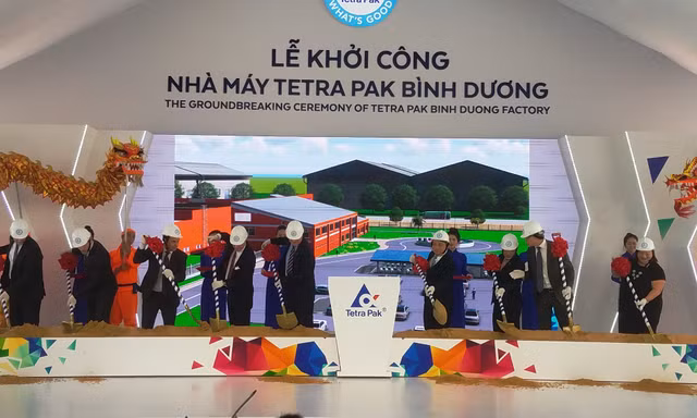 Nhà máy sản xuất bao bì trị giá 110 triệu USD được khởi công.