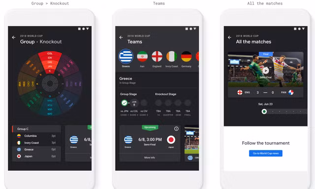 Google tung nhiều tính năng mới trước thềm World Cup 2018