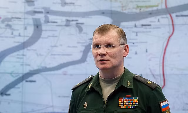 Phát ngôn viên Bộ Quốc phòng Nga Igor Konashenkov. Ảnh: Tass