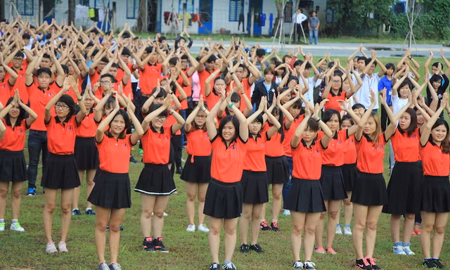 3.000 sinh viên đồng diễn nghệ thuật