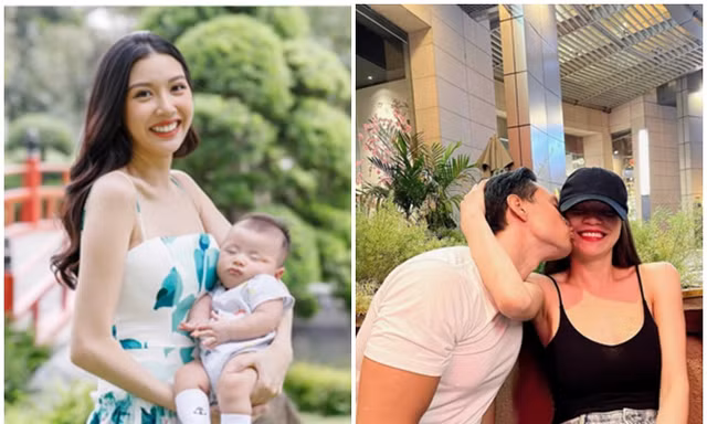 Á hậu Thúy Vân khoe “thiên thần”, cư dân mạng lại “sốt” với đôi bàn tay nhỏ “thần thánh“