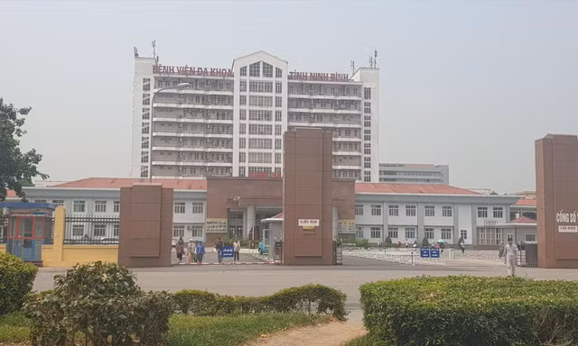 Bệnh viện Đa khoa tỉnh Ninh Bình bị “tố” làm sai lệch bệnh án Ảnh: Hoàng Long