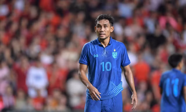 ĐT Thái Lan mất chủ công Dangda tại Asian Cup 2023