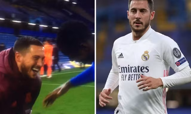 Hazard xin lỗi vì hành động phản cảm sau trận Chelsea-Real