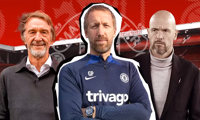 MU gây sốc, nhắm Graham Potter thay Ten Hag