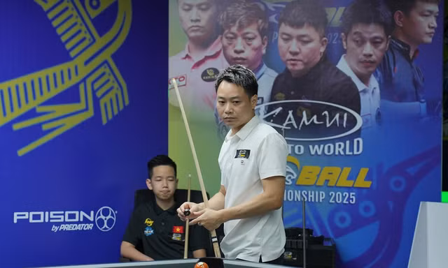 Billiard Việt Nam sôi động với vòng loại giải vô địch thế giới 10 bi 2025