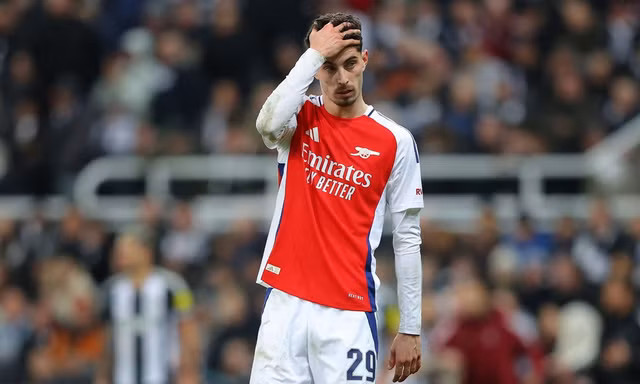 Kai Havertz nghỉ hết mùa giải, Arsenal lâm nguy