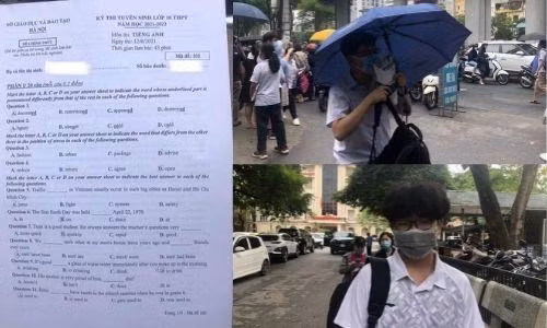 Đề thi, đáp án tham khảo môn tiếng Anh kỳ thi lớp 10 THPT tại Hà Nội: Không nhiều câu khó!