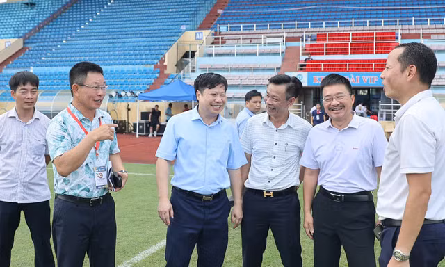 Rà soát công tác chuẩn bị trận Siêu Cúp bóng đá Quốc gia - Cúp THACO 2023/2024