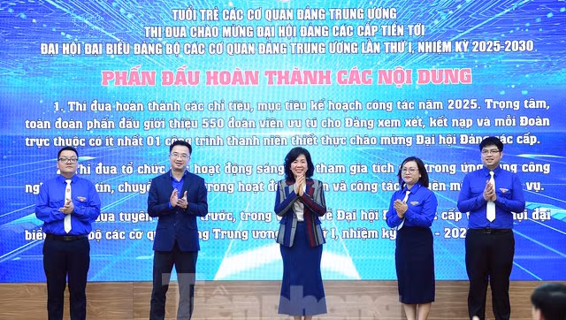 Ra mắt Ban Chấp hành Đoàn các cơ quan Đảng Trung ương 