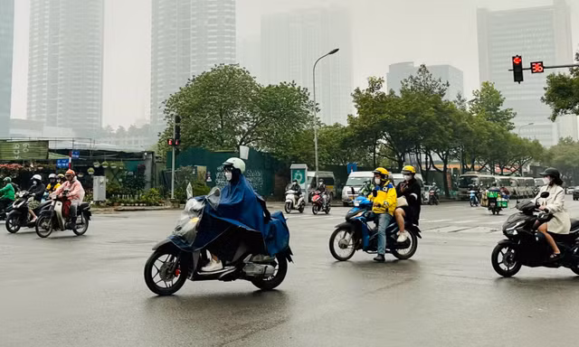 Từ đêm nay, miền Bắc chuyển nồm ẩm kéo dài