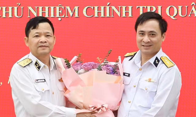 Quân ủy Trung ương - Bộ Quốc phòng bổ nhiệm Đại tá Vũ Anh Tuấn làm Chủ nhiệm Chính trị Hải quân