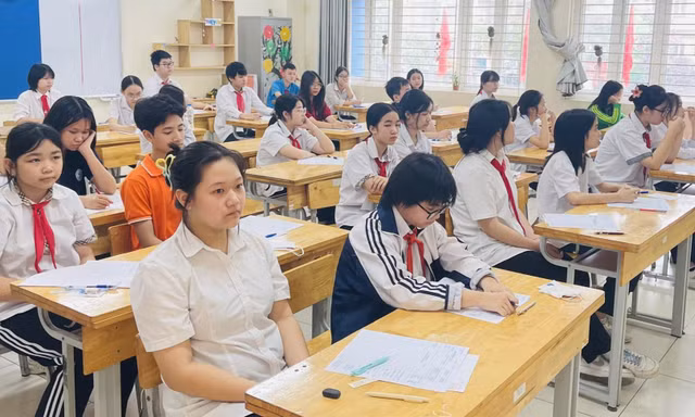 Dự thi vào lớp 10 là quyền của học sinh 