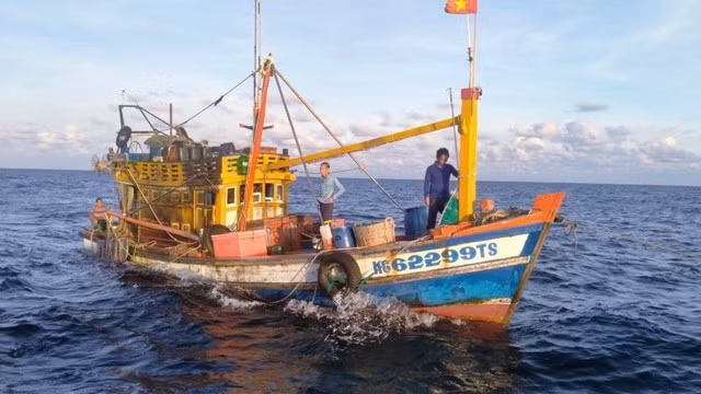 Cà Mau báo cáo Bộ Công an, Bộ Quốc phòng tình hình tranh chấp ngư trường trên biển