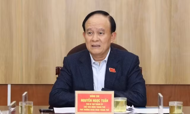 Chủ tịch HĐND TP. Hà Nội Nguyễn Ngọc Tuấn tiếp công dân chiều ngày 17/1