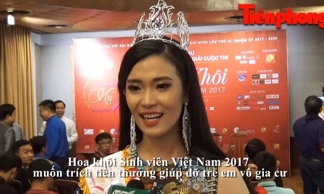 Những dự định của Hoa khôi sinh viên Việt Nam 2017